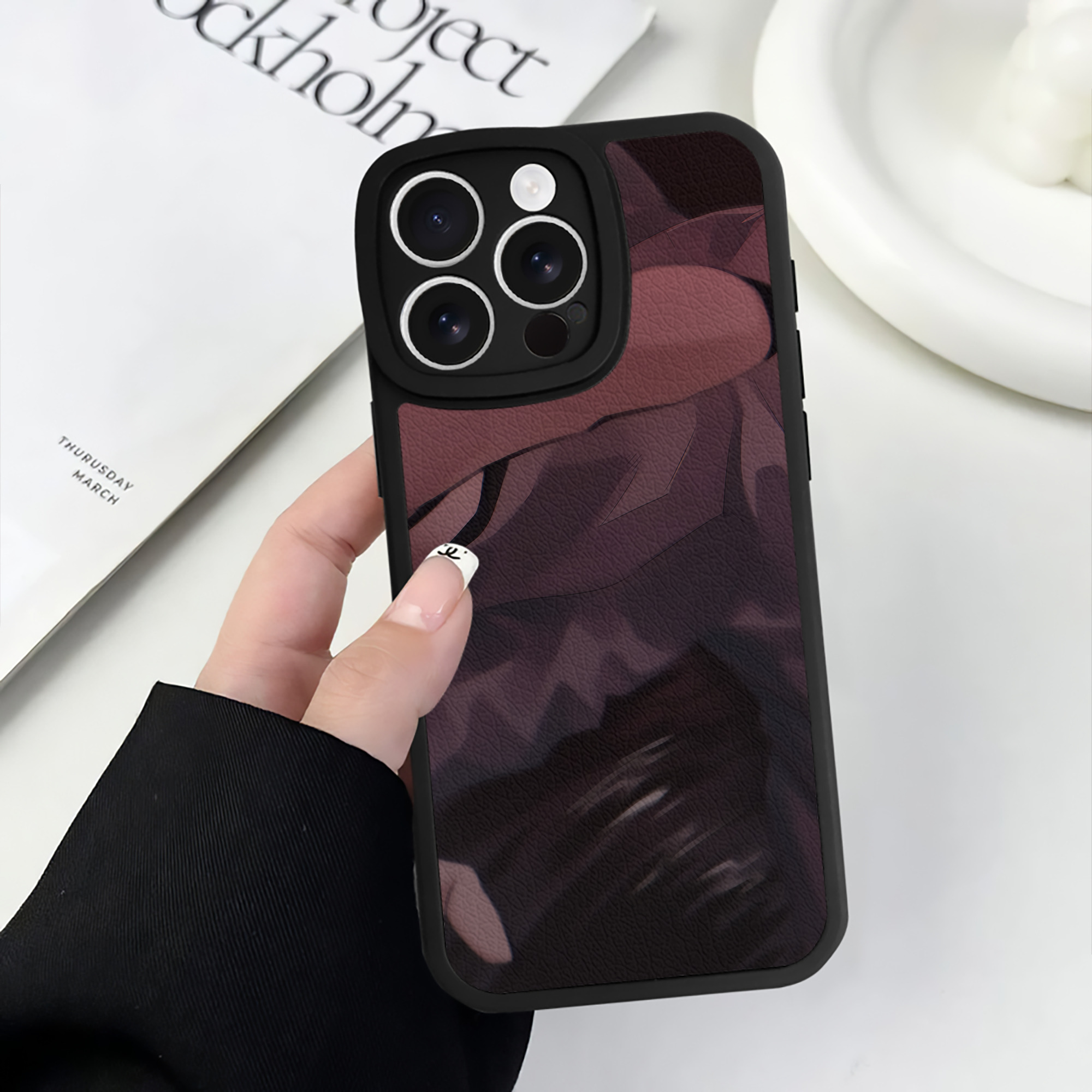 （画像用） SPY×FAMILY间谍家家酒 【iPhone 16シリーズ対応】シリコンスマホケース（レザー調） 材質：シリコン